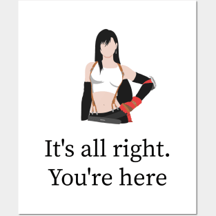 Touching Tifa Lockhart Quote Posters and Art